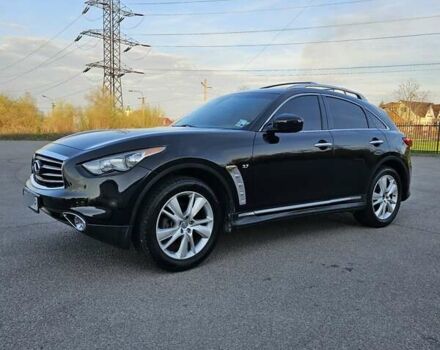 Чорний Інфініті QX70, об'ємом двигуна 3.7 л та пробігом 125 тис. км за 19900 $, фото 3 на Automoto.ua