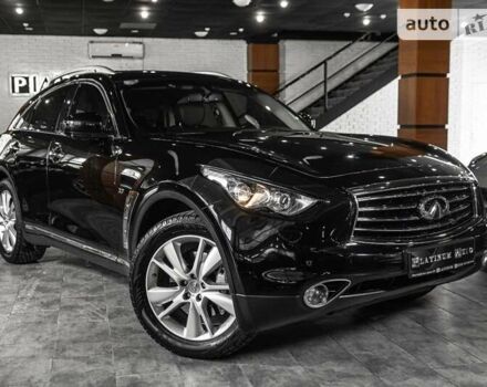 Чорний Інфініті QX70, об'ємом двигуна 3.7 л та пробігом 82 тис. км за 26900 $, фото 57 на Automoto.ua