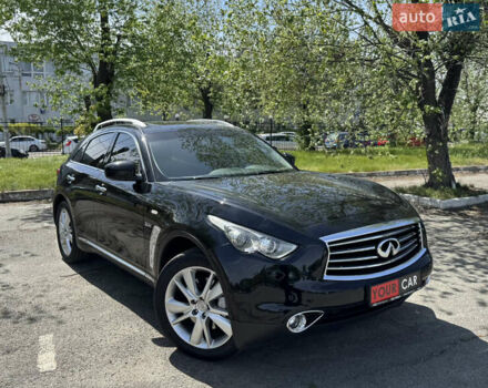 Черный Инфинити QX70, объемом двигателя 3 л и пробегом 215 тыс. км за 17500 $, фото 10 на Automoto.ua