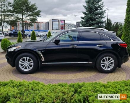 Черный Инфинити QX70, объемом двигателя 3.7 л и пробегом 80 тыс. км за 26499 $, фото 5 на Automoto.ua