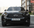 Черный Инфинити QX70, объемом двигателя 3.7 л и пробегом 124 тыс. км за 23000 $, фото 1 на Automoto.ua