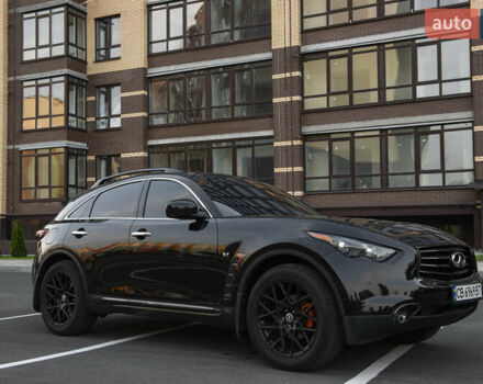 Черный Инфинити QX70, объемом двигателя 3.7 л и пробегом 124 тыс. км за 23000 $, фото 20 на Automoto.ua