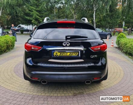 Черный Инфинити QX70, объемом двигателя 3.7 л и пробегом 80 тыс. км за 26499 $, фото 3 на Automoto.ua