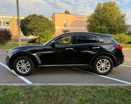 Черный Инфинити QX70, объемом двигателя 3.7 л и пробегом 170 тыс. км за 22300 $, фото 1 на Automoto.ua