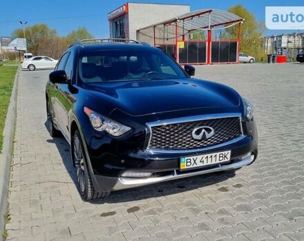 Черный Инфинити QX70, объемом двигателя 3.7 л и пробегом 155 тыс. км за 21300 $, фото 16 на Automoto.ua