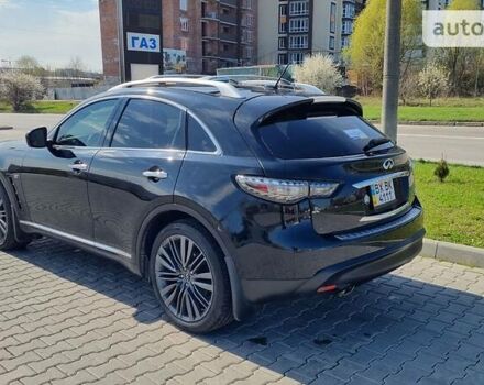 Черный Инфинити QX70, объемом двигателя 3.7 л и пробегом 155 тыс. км за 21300 $, фото 9 на Automoto.ua