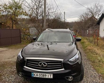 Черный Инфинити QX70, объемом двигателя 2.99 л и пробегом 169 тыс. км за 23999 $, фото 3 на Automoto.ua