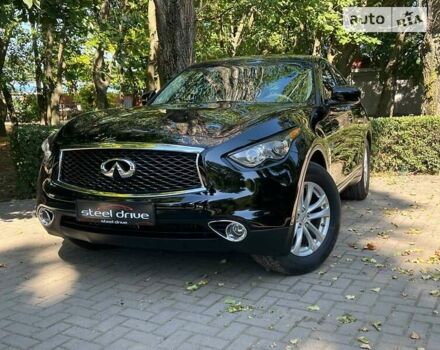 Черный Инфинити QX70, объемом двигателя 3.7 л и пробегом 114 тыс. км за 18888 $, фото 2 на Automoto.ua