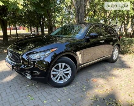 Черный Инфинити QX70, объемом двигателя 3.7 л и пробегом 114 тыс. км за 18888 $, фото 1 на Automoto.ua