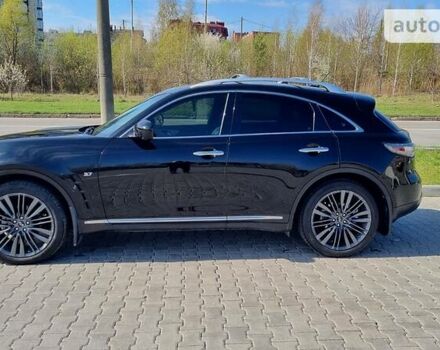 Черный Инфинити QX70, объемом двигателя 3.7 л и пробегом 155 тыс. км за 21300 $, фото 7 на Automoto.ua