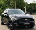 Чорний Інфініті QX70, об'ємом двигуна 3.7 л та пробігом 122 тис. км за 20999 $, фото 1 на Automoto.ua