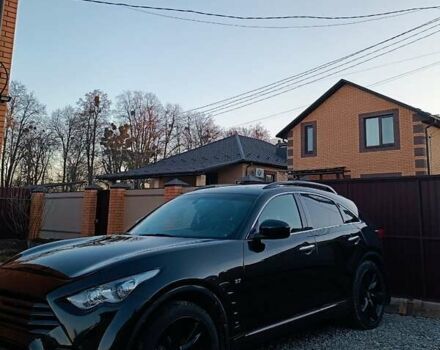 Черный Инфинити QX70, объемом двигателя 3.7 л и пробегом 160 тыс. км за 18500 $, фото 19 на Automoto.ua