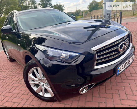 Чорний Інфініті QX70, об'ємом двигуна 3 л та пробігом 138 тис. км за 24999 $, фото 5 на Automoto.ua