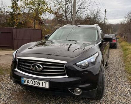 Черный Инфинити QX70, объемом двигателя 2.99 л и пробегом 169 тыс. км за 23999 $, фото 6 на Automoto.ua