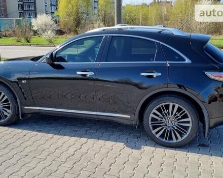 Черный Инфинити QX70, объемом двигателя 3.7 л и пробегом 155 тыс. км за 21300 $, фото 43 на Automoto.ua