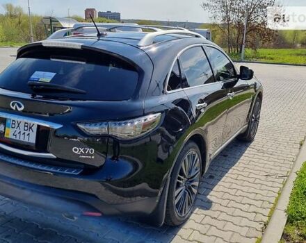 Черный Инфинити QX70, объемом двигателя 3.7 л и пробегом 155 тыс. км за 21300 $, фото 11 на Automoto.ua