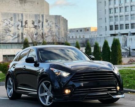 Черный Инфинити QX70, объемом двигателя 3.7 л и пробегом 128 тыс. км за 26500 $, фото 15 на Automoto.ua