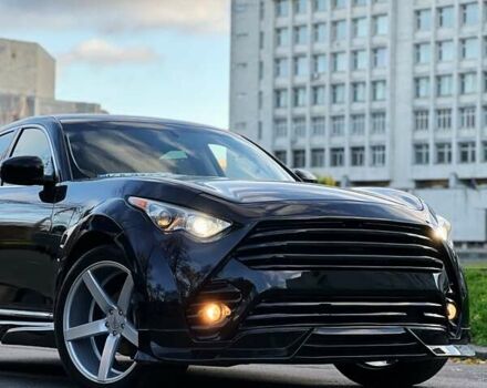 Черный Инфинити QX70, объемом двигателя 3.7 л и пробегом 128 тыс. км за 26500 $, фото 12 на Automoto.ua
