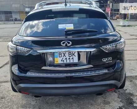 Черный Инфинити QX70, объемом двигателя 3.7 л и пробегом 155 тыс. км за 21300 $, фото 48 на Automoto.ua
