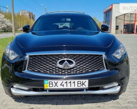 Черный Инфинити QX70, объемом двигателя 3.7 л и пробегом 155 тыс. км за 21300 $, фото 42 на Automoto.ua