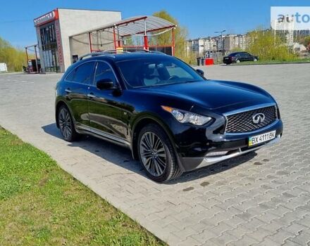Черный Инфинити QX70, объемом двигателя 3.7 л и пробегом 155 тыс. км за 21300 $, фото 17 на Automoto.ua