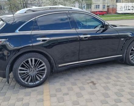 Черный Инфинити QX70, объемом двигателя 3.7 л и пробегом 155 тыс. км за 21300 $, фото 50 на Automoto.ua