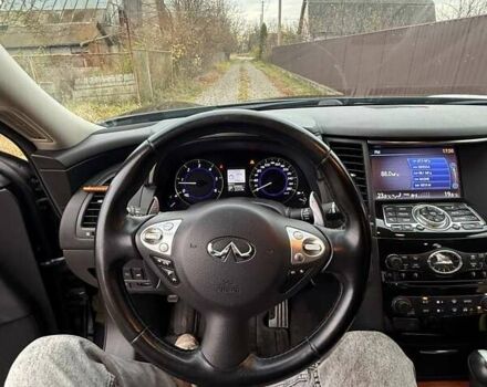 Черный Инфинити QX70, объемом двигателя 2.99 л и пробегом 169 тыс. км за 23999 $, фото 15 на Automoto.ua