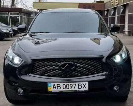 Черный Инфинити QX70, объемом двигателя 3.7 л и пробегом 168 тыс. км за 20800 $, фото 14 на Automoto.ua