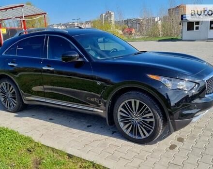 Черный Инфинити QX70, объемом двигателя 3.7 л и пробегом 155 тыс. км за 21300 $, фото 14 на Automoto.ua