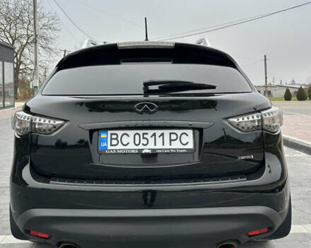 Черный Инфинити QX70, объемом двигателя 3.7 л и пробегом 220 тыс. км за 21500 $, фото 6 на Automoto.ua