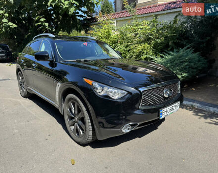 Черный Инфинити QX70, объемом двигателя 3.7 л и пробегом 108 тыс. км за 15900 $, фото 1 на Automoto.ua