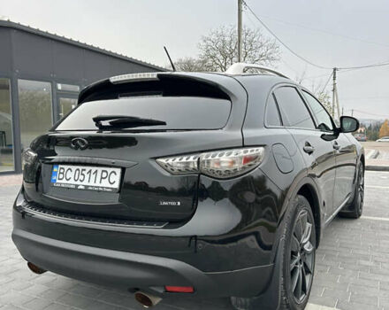 Черный Инфинити QX70, объемом двигателя 3.7 л и пробегом 220 тыс. км за 21500 $, фото 5 на Automoto.ua