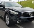 Черный Инфинити QX70, объемом двигателя 3 л и пробегом 42 тыс. км за 39300 $, фото 1 на Automoto.ua