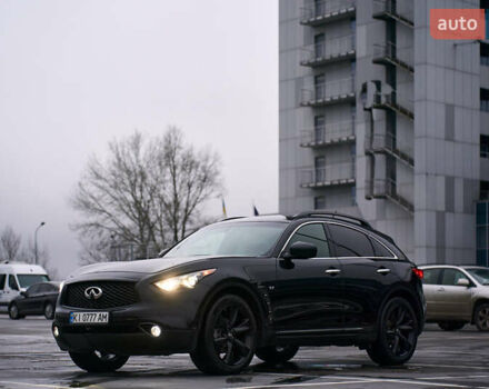 Чорний Інфініті QX70, об'ємом двигуна 3.7 л та пробігом 99 тис. км за 19900 $, фото 4 на Automoto.ua