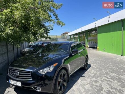 Інфініті QX70 2014 у Дніпро (Дніпропетровську) на Automoto.ua Чорний Інфініті QX70, об'ємом двигуна 3.7 л та пробігом 76 тис. км за 18500 $, фото 1 на Automoto.ua