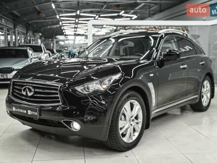 Чорний Інфініті QX70, об'ємом двигуна 2.99 л та пробігом 105 тис. км за 22900 $, фото 1 на Automoto.ua