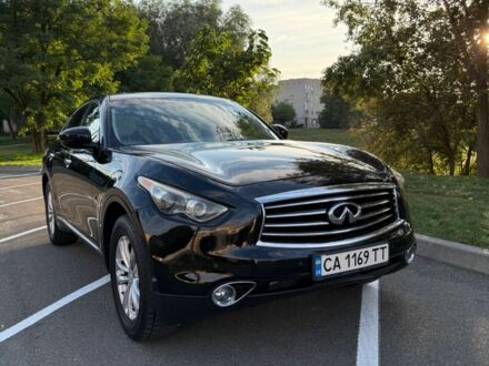 Чорний Інфініті QX70, об'ємом двигуна 3.7 л та пробігом 170 тис. км за 22300 $, фото 1 на Automoto.ua