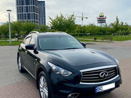 Чорний Інфініті QX70, об'ємом двигуна 2.99 л та пробігом 78 тис. км за 29900 $, фото 1 на Automoto.ua