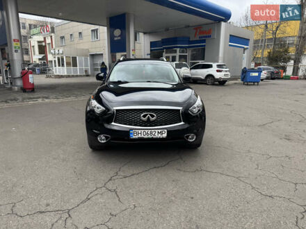 Інфініті QX70 2017 у Одесі на Automoto.ua Чорний Інфініті QX70, об'ємом двигуна 3.7 л та пробігом 105 тис. км за 19000 $, фото 1 на Automoto.ua