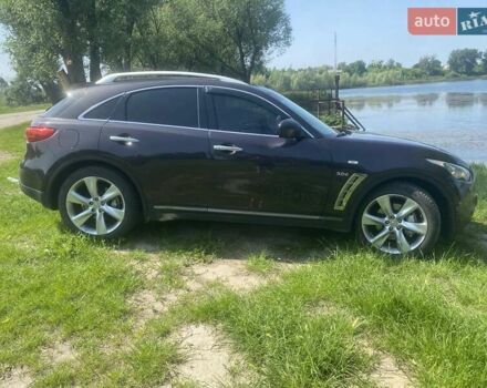 Фиолетовый Инфинити QX70, объемом двигателя 2.99 л и пробегом 145 тыс. км за 19200 $, фото 2 на Automoto.ua