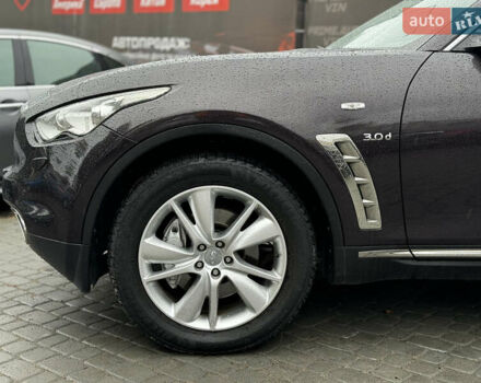 Коричневый Инфинити QX70, объемом двигателя 3 л и пробегом 146 тыс. км за 16500 $, фото 4 на Automoto.ua