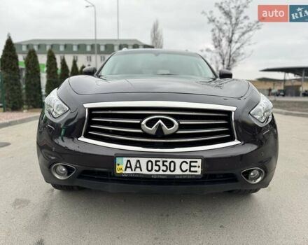 Коричневый Инфинити QX70, объемом двигателя 2.99 л и пробегом 85 тыс. км за 24500 $, фото 2 на Automoto.ua