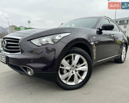 Коричневый Инфинити QX70, объемом двигателя 2.99 л и пробегом 85 тыс. км за 24500 $, фото 3 на Automoto.ua