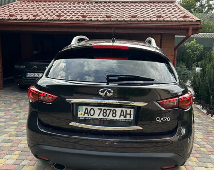 Коричневий Інфініті QX70, об'ємом двигуна 2.99 л та пробігом 102 тис. км за 23000 $, фото 1 на Automoto.ua