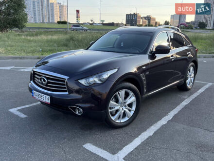 Коричневий Інфініті QX70, об'ємом двигуна 2.99 л та пробігом 129 тис. км за 22800 $, фото 1 на Automoto.ua