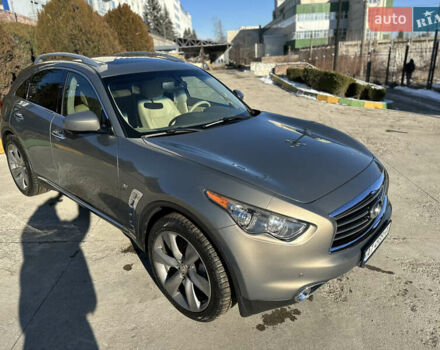 Серый Инфинити QX70, объемом двигателя 3.7 л и пробегом 90 тыс. км за 20000 $, фото 14 на Automoto.ua