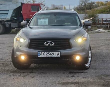 Серый Инфинити QX70, объемом двигателя 3.7 л и пробегом 82 тыс. км за 19400 $, фото 18 на Automoto.ua
