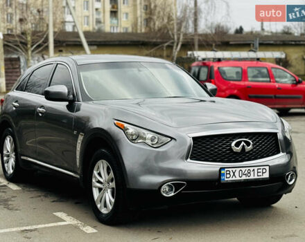 Серый Инфинити QX70, объемом двигателя 3.7 л и пробегом 108 тыс. км за 19999 $, фото 1 на Automoto.ua