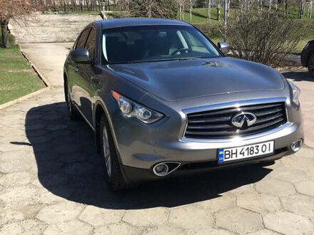 Сірий Інфініті QX70, об'ємом двигуна 3.7 л та пробігом 146 тис. км за 17599 $, фото 1 на Automoto.ua