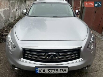 Серый Инфинити QX70, объемом двигателя 3.7 л и пробегом 122 тыс. км за 15500 $, фото 1 на Automoto.ua